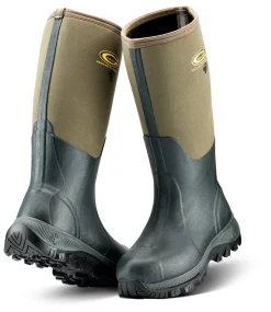 Grubs Boots Bearline 8.5 Unisex Wellington - Green