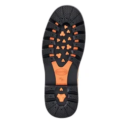 Grubs Boots Ceramic Driver Safety Mid Height Wellington Mens - Orange