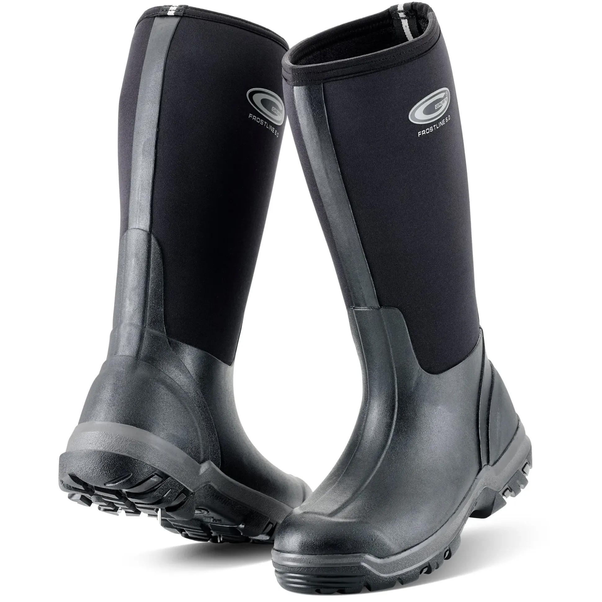Grubs Boots Frostline Unisex Classic Wellies - Black