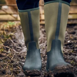 Grubs Boots Frostline Unisex Classic Wellies - Green
