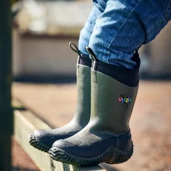 Grubs Boots Muddies Icicle Wellies Kids - Grey