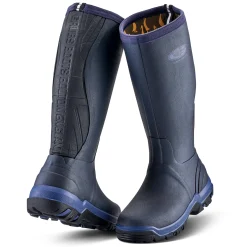 Grubs Boots Rainline Wellies Womens - Blue