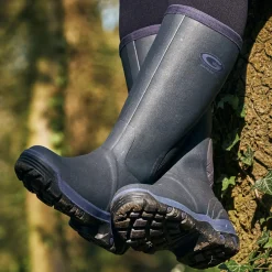 Grubs Boots Rainline Wellies Womens - Blue