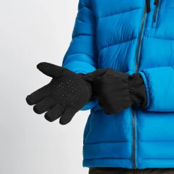 Gust Windproof Fleece Gloves - Black