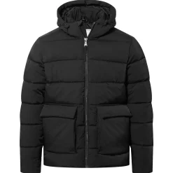 Hamilton Mens Padded Parka - Black