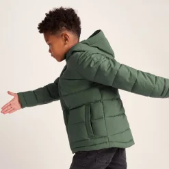 Harecroft Kids Padded Jacket - Dark Fern
