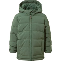 Harecroft Kids Padded Jacket - Dark Fern