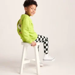 Harri Kids Shaun the Sheep Legging - Black Woolly Checkerboard