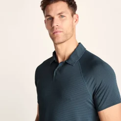 Hector Mens Performance Polo Shirt - Aegean Teal