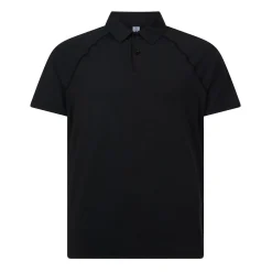 Hector Mens Performance Polo Shirt - Black