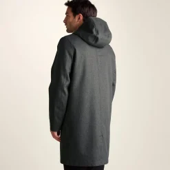 Henry Mens Waterproof Longline Coat - Charcoal Melange