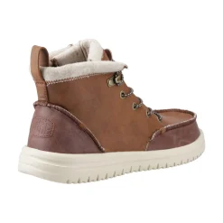 HEYDUDE Bradley Tumbled Classic Mens Boots - Cognac/Multi