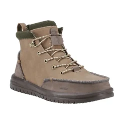 HEYDUDE Bradley Tumbled Classic Mens Boots - Nut