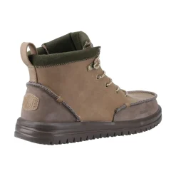 HEYDUDE Bradley Tumbled Classic Mens Boots - Nut