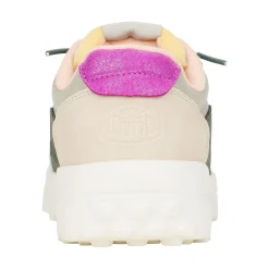 HEYDUDE Hayden Colorblock Womens Trainers - Dusty Olive/Multi