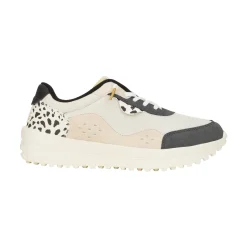 HEYDUDE Hayden Shine Womens Trainers - Ivory/Multi