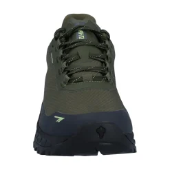 Hi-Tec ALTITUDE LITE WP Mens Shoe - Olive Night/Charcoal Grey/Lime