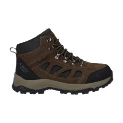 Hi-Tec Bandera Expedition Mid Wide Mens Boots - Smokey Brown/Khaki