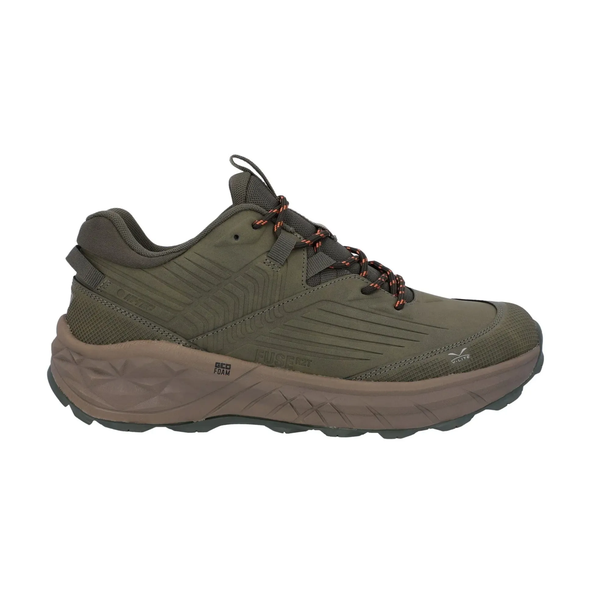 Hi-Tec Fuse Trek Mens Hiking Shoes - Light Olive
