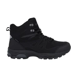 Hi-Tec Jackdaw Mid Mens Waterproof Boots - Black/Carbon Grey