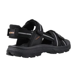 Hi-Tec Sierra Mens Sandal - Black/Grey/Orange
