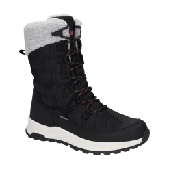 Hi-Tec Sophia Womens Boot - Jet Black/Festival Fuchsia