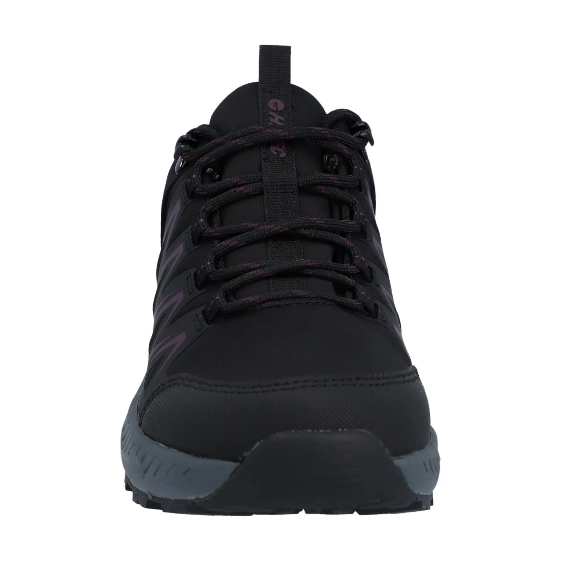 Hi-Tec Stealth Low Womens Trail Shoe - Black/Purple