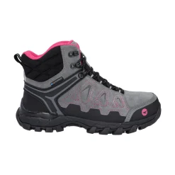 Hi-Tec V-Lite Explorer WP Womens Hiking Boots - Grey/Fuchsia