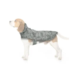 Hound Dog Coat XS - Steel Camo AOP