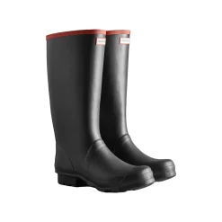 Hunter Argyll Full Knee Unisex Wellington - Black