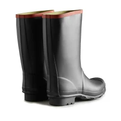 Hunter Argyll Short Knee Wellington Boots - Black