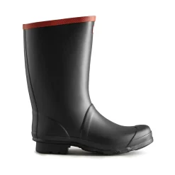 Hunter Argyll Short Knee Wellington Boots - Black