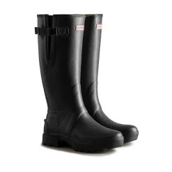 Hunter Balmoral Adjustable Mens Wellington - Black