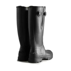 Hunter Balmoral Adjustable Mens Wellington - Black