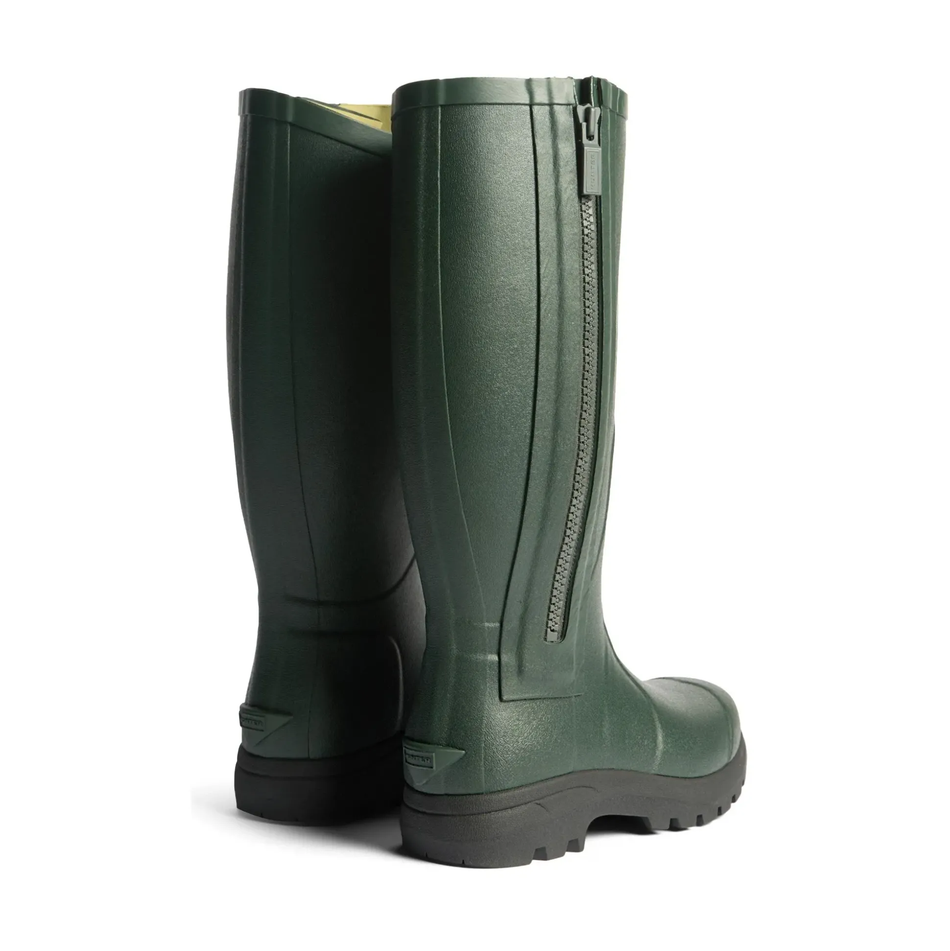 Hunter Balmoral MK II Zip Boot Mens - Dark Olive/Black