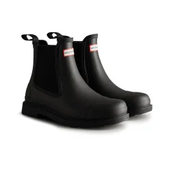 Hunter Commando Mens Chelsea Boots - Black