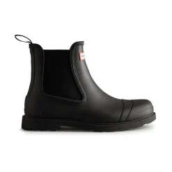 Hunter Commando Mens Chelsea Boots - Black