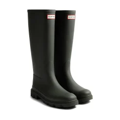 Hunter Downpour Tall Boot Womens - Dark Olive