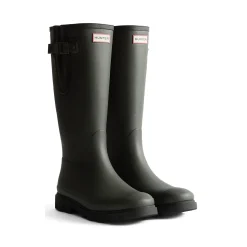 Hunter Field Downpour Adjustable Boot Womens - Dark Olive