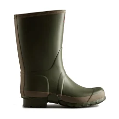 Hunter Gardener Mens Boot - Dark Olive/Clay