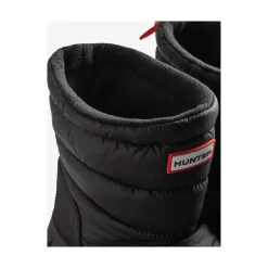 Hunter Intrepid Short Mens Snow Boot - Black