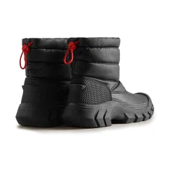 Hunter Intrepid Short Womens Snow Boot - Black