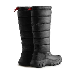 Hunter Intrepid Tall Womens Snow Boot - Black