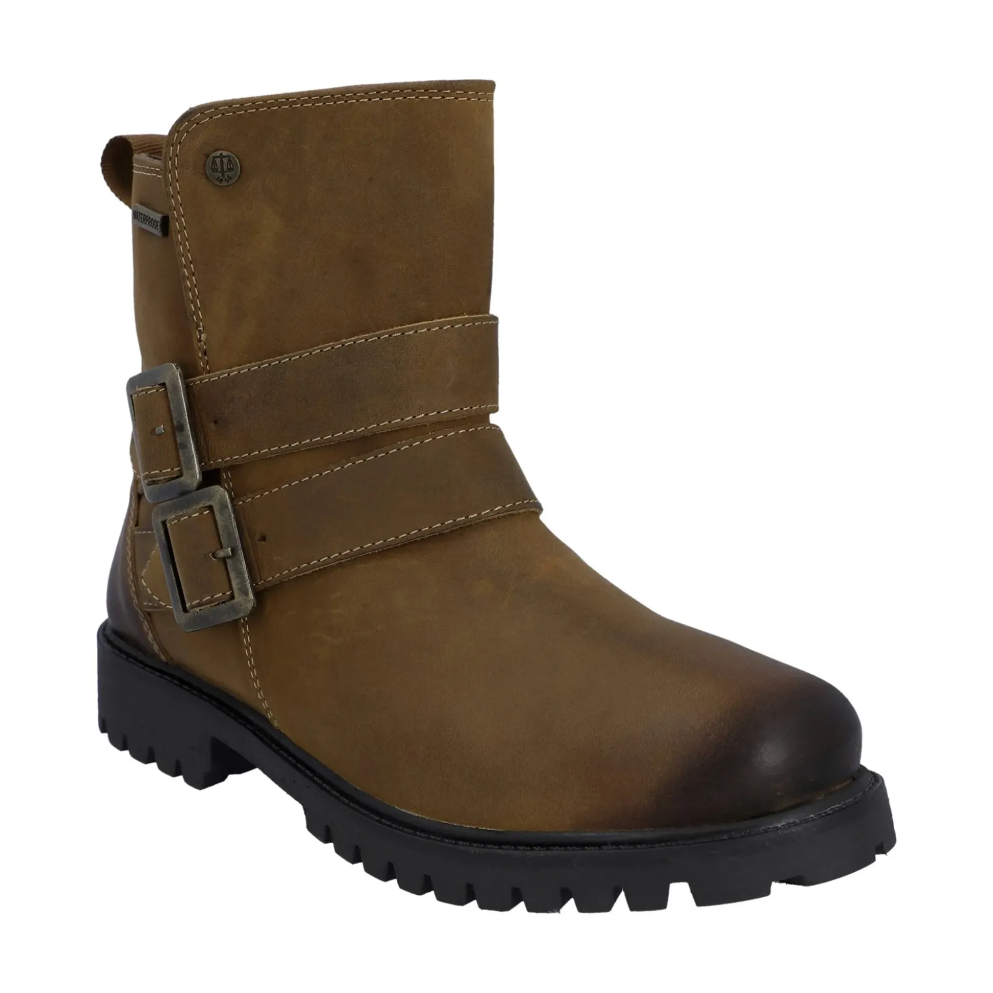 Hunter Ness Womens Ankle Boot - Dark Tan