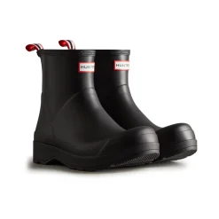 Hunter Original Play Mens Short Wellington Boots - Black