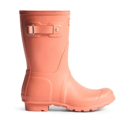 Hunter Original Short Boot Womens - Terracotta