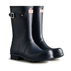 Hunter Original Short Mens Wellington Boots - Navy