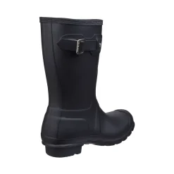 Hunter Original Short Womens Wellington Boots - Black