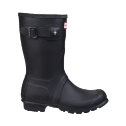 Hunter Original Short Womens Wellington Boots - Black