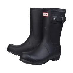 Hunter Original Short Womens Wellington Boots - Black